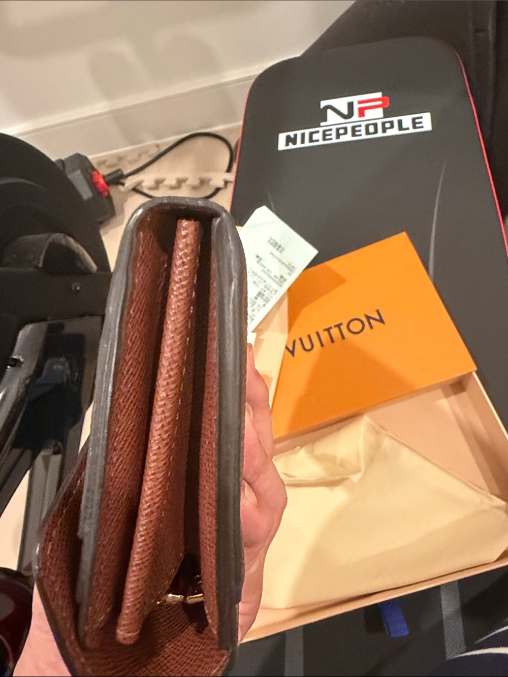 Louis Vuitton Brown Monogram Snap Continental Wallet - Picture 7 of 10